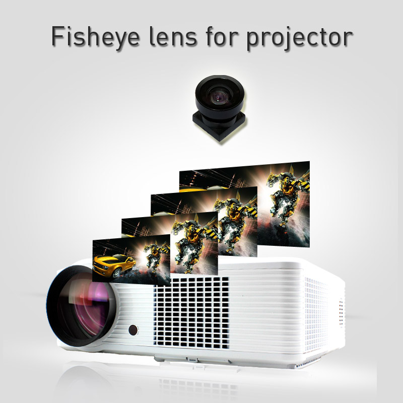 Fisheye-Objektiv für Projektor